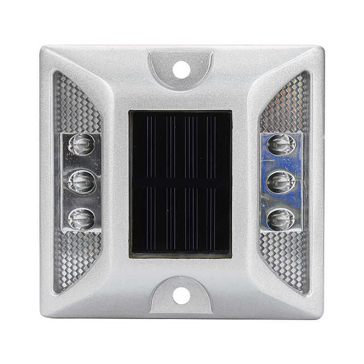 350 g IP68 Zonne-metalen wegstokjes Wit LED-kleur Voor wegbouw