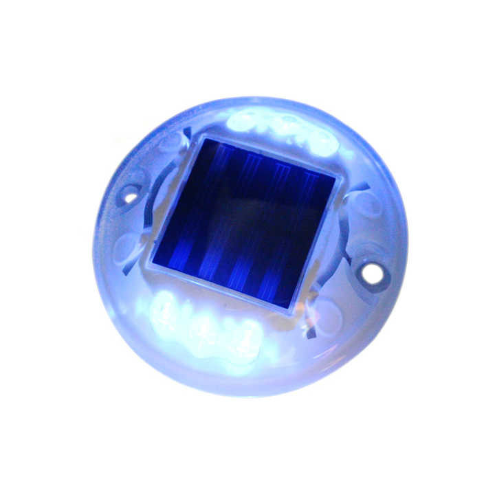 Anti UV PC Cat's Eye Road Marker OEM Voor Donkere Weg Steady Light Mode