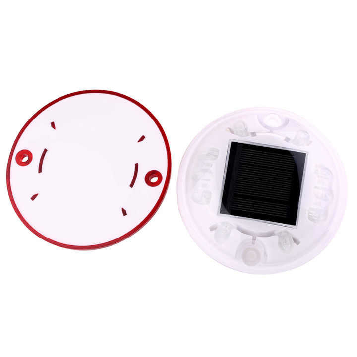 Anti UV PC Cat's Eye Road Marker OEM Voor Donkere Weg Steady Light Mode