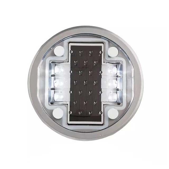 Flitsende op zonne-energie aangedreven wegreflectoren IP68 met 5 LED-kleuren