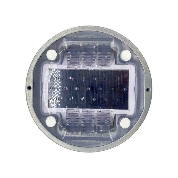 Aluminium IP68 Verkeersveiligheid Zonnewegmarkerlichten Blinkend licht LED Kattenoog