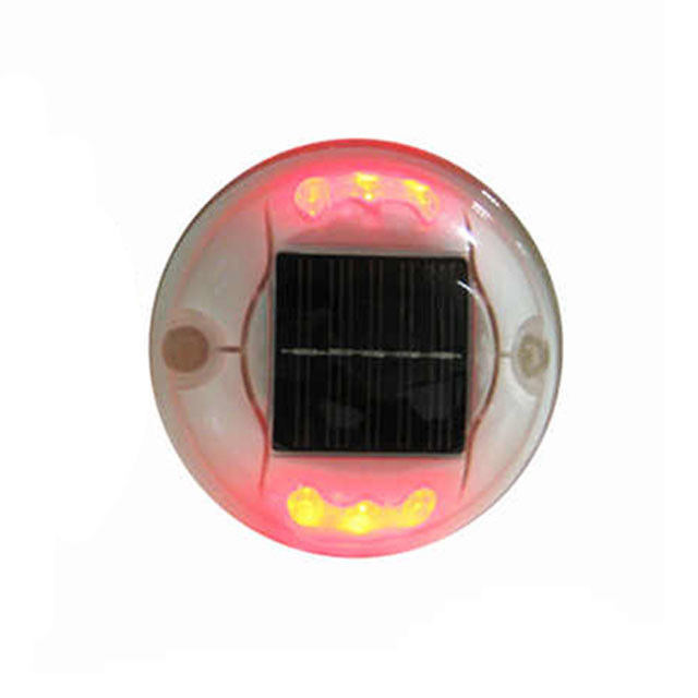 Outdoor PC Plastic Solar Road Marker Lights Road Side Cat Eye Automatische LED