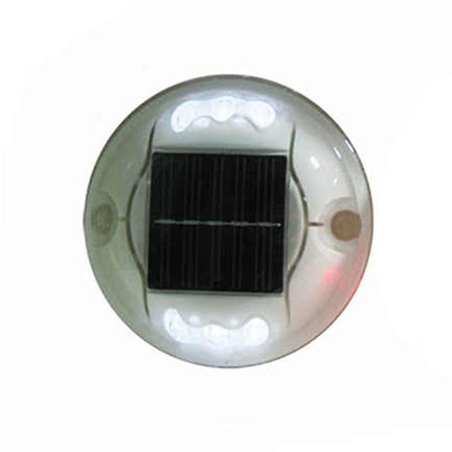 Outdoor PC Plastic Solar Road Marker Lights Road Side Cat Eye Automatische LED