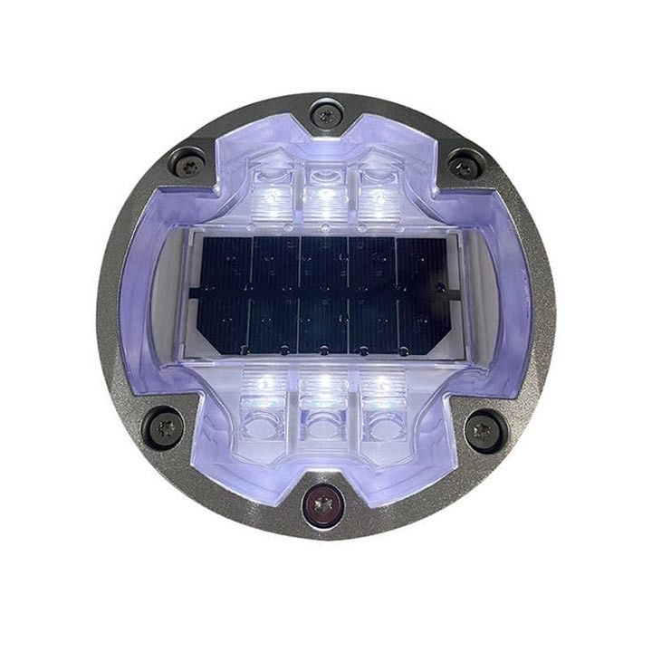 Hoge helderheid LED Zonnewegstokken 6 schroeven Aard ingebedde Zonne LED Cat Eye