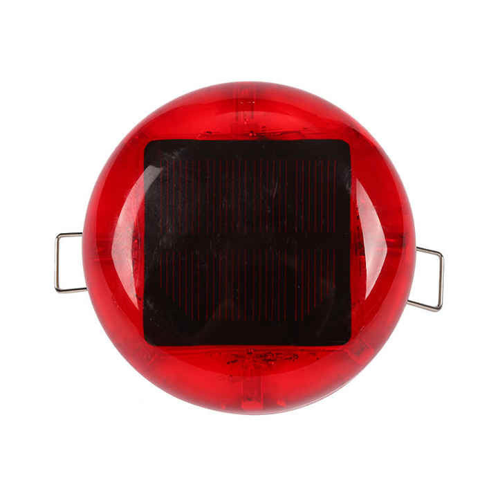 LED-lampen zware zonne-LED-lampen van plastic kattenogen marker wegschermreflector