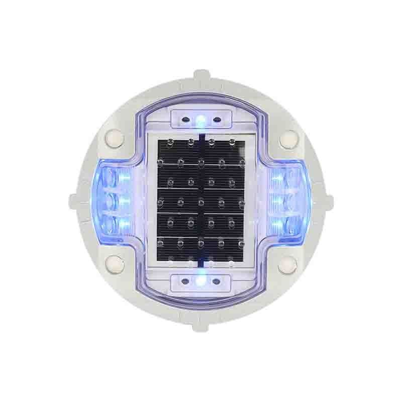 75 ton laadvermogen zonne-LED-wegstokken reflecterende LED-zonne-wegmarkerlicht