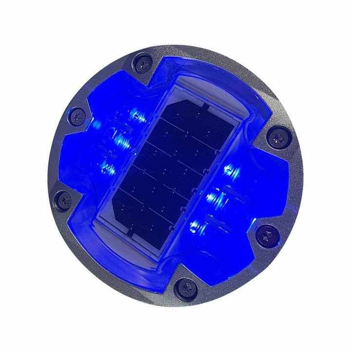 IL300 Zware zonne-energie LED-wegsteken licht ingebed ronde knipperende wegmarkeringen