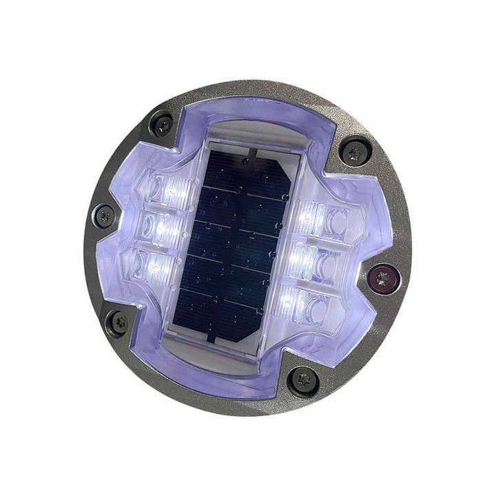 IL300 Zware zonne-energie LED-wegsteken licht ingebed ronde knipperende wegmarkeringen