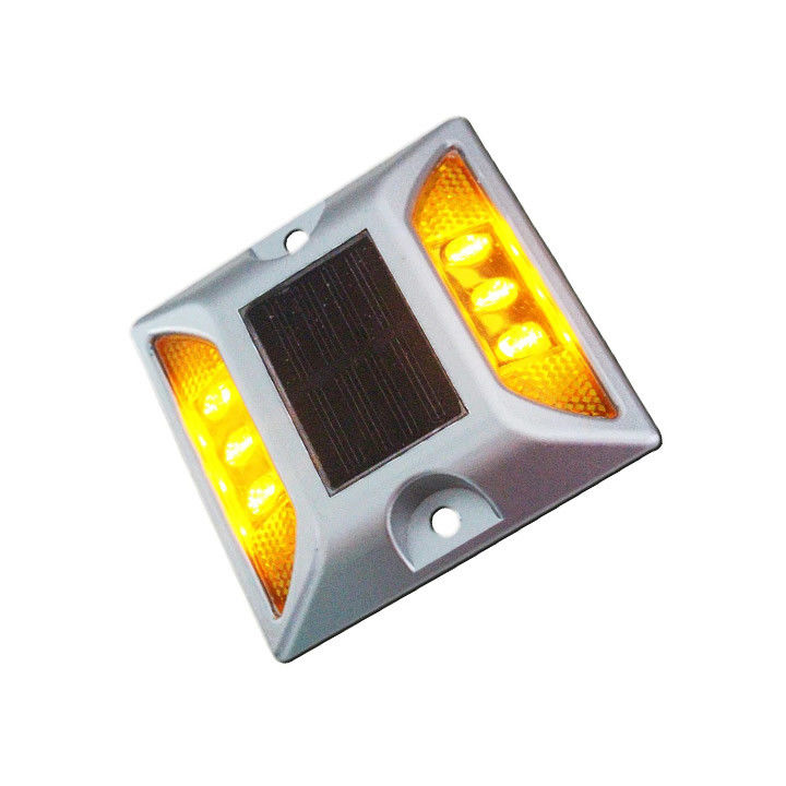LED Kattenogen Reflector Reflecterend IP68 Eenzijdig Aluminium Zonneweglamp