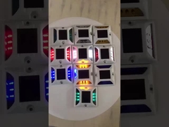 A104 40Tons Zonne-energie aangedreven wegstaven Aluminium High Visibility Road Marker Light